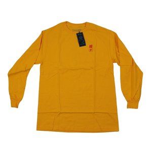 Primitive skateboard t-shirt gold color / long sleeve / dragonball graphic tee